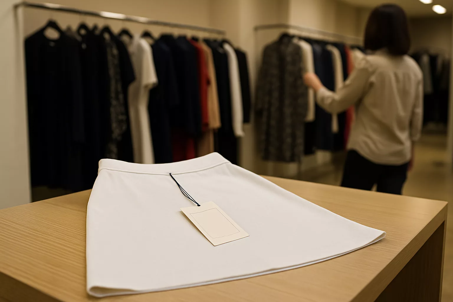 Prada elimina la gonna dalla gonna-pagina bianca: al cliente restano cartellino e immaginazione