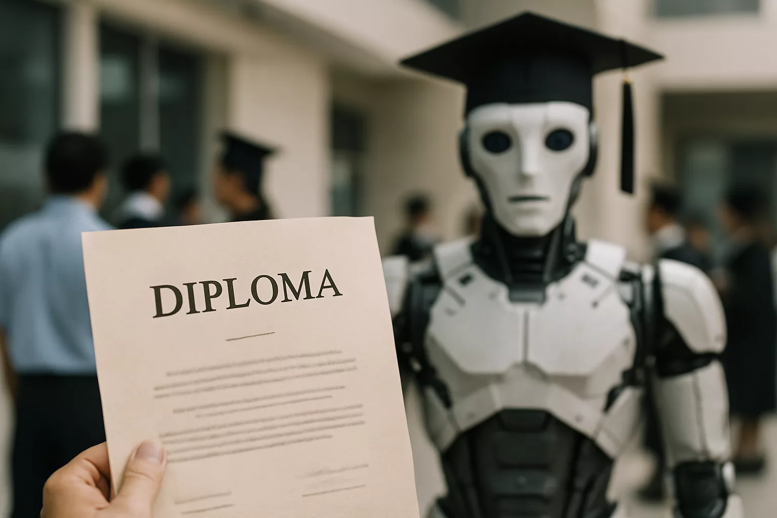 In Cina diplomati i primi robot: per loro contratto, ferie e sindacato. I colleghi umani restano in prova
