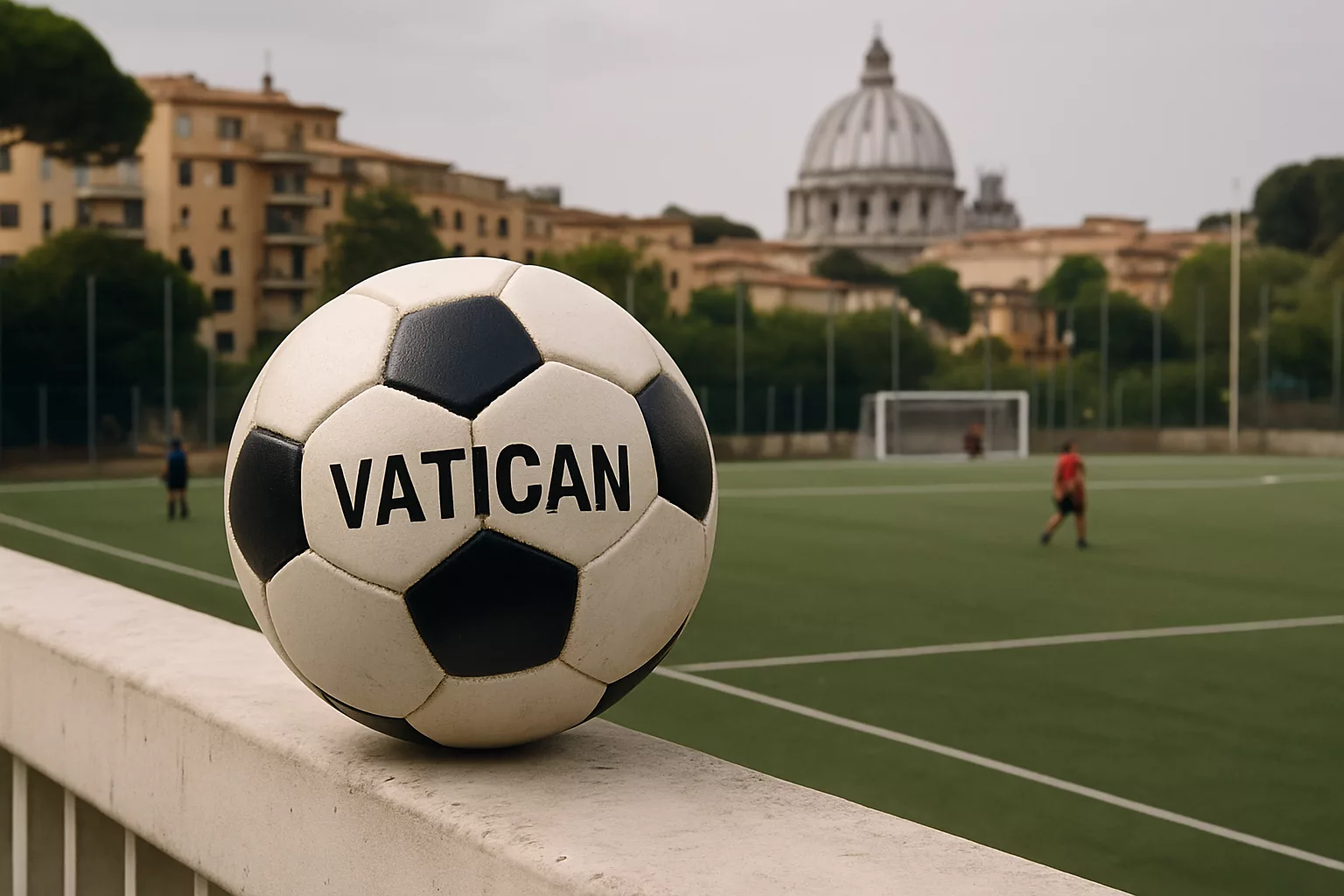 La Città del Vaticano organizza un campionato di calcio dal 1972, ma non ha un campo dove giocare