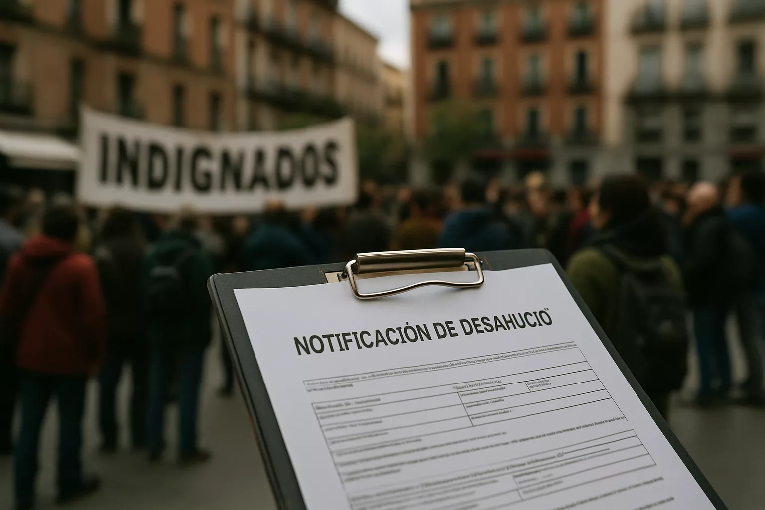 Madrid: gli 'indignados' inseriti nel bando comunale per la gestione partecipata degli sfratti