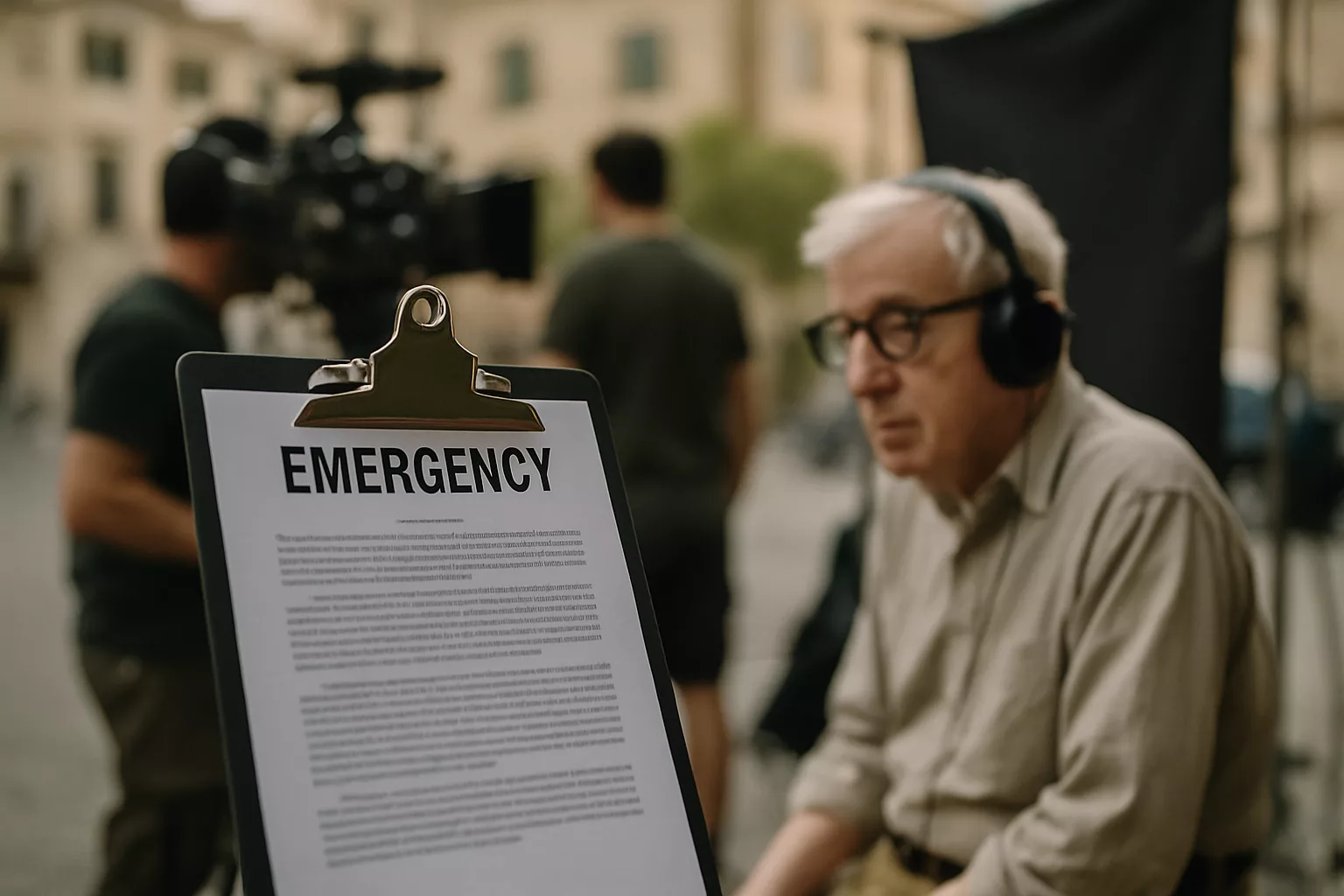 Woody Allen dichiara l'emergenza mondiale e riapre il set: "Solo undici ciak possono salvare l'Occidente"