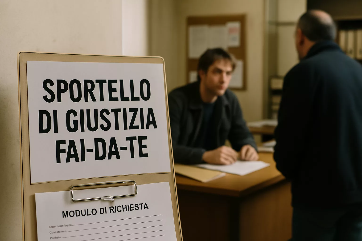Pattinson apre a Roma uno sportello di giustizia fai da te: risolve le liti condominiali recitando le scene del film