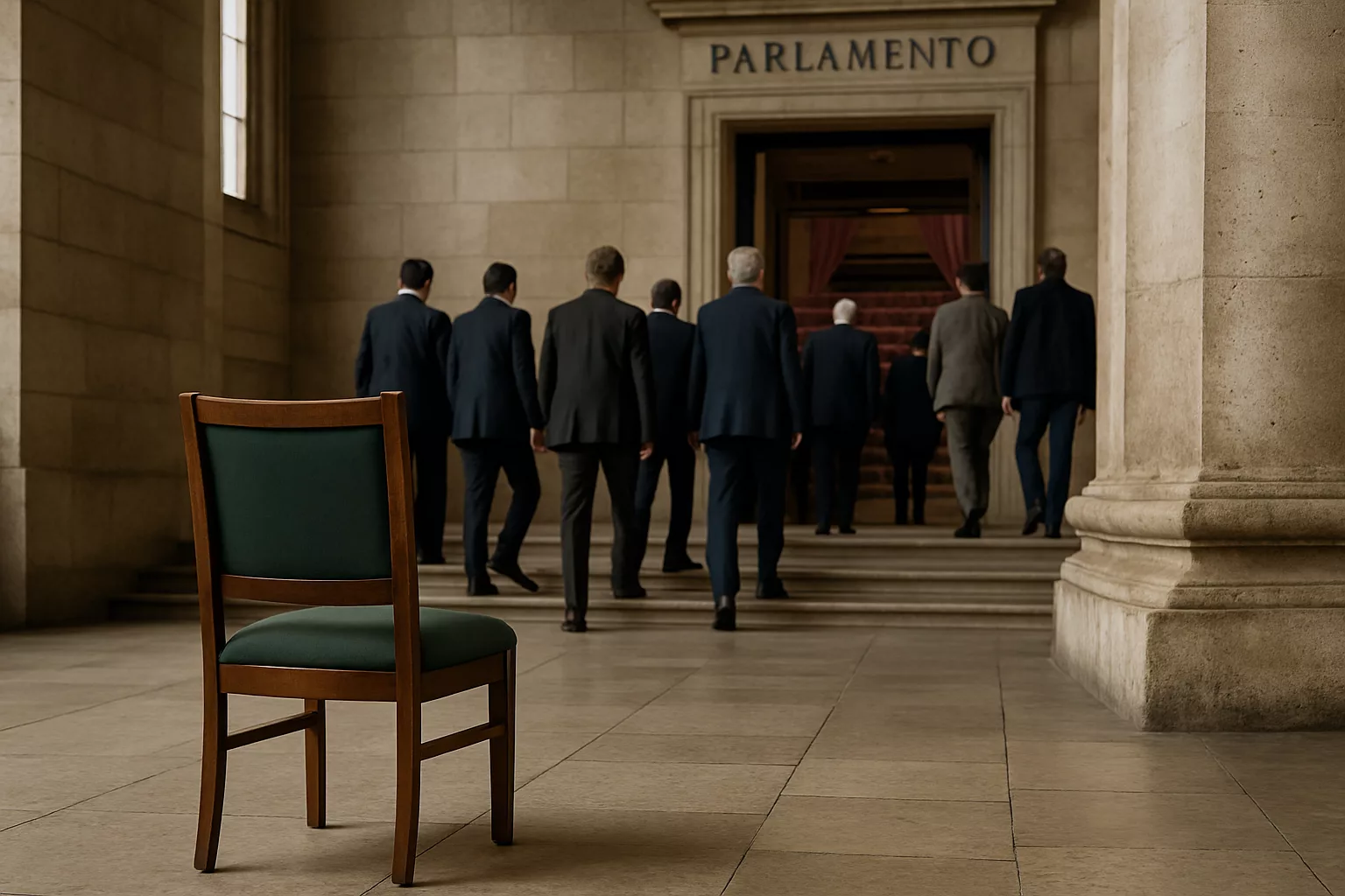 Onorato accoglie un nuovo civico, il centro si sposta sotto la sua sedia e il Parlamento deve traslocare
